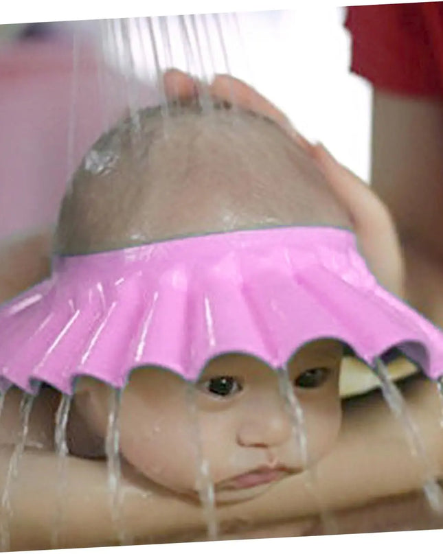 Beatifufu kids shampoo wash hair hat kids bathing bath cap silicone kids shower hat hair rinser hat kids bathing hats bath visor ear protector wash hair shield cap sun visor child adjustable