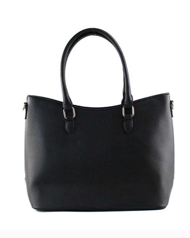 7808- Chic 2 in 1 Tote/ Satchel With Shoulder Strap