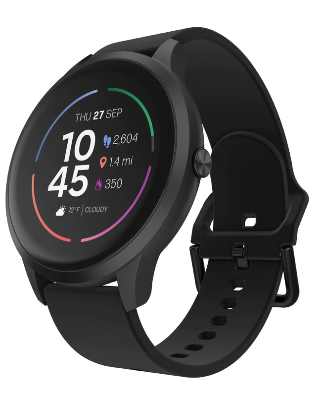 iTouch Sport 4 Smartwatch - Fitness Tracker Heart Rate Monitor Customizable Watch Face - Activity and Calorie Tracker - 100+ Sports Modes - Bluetooth Connectivity